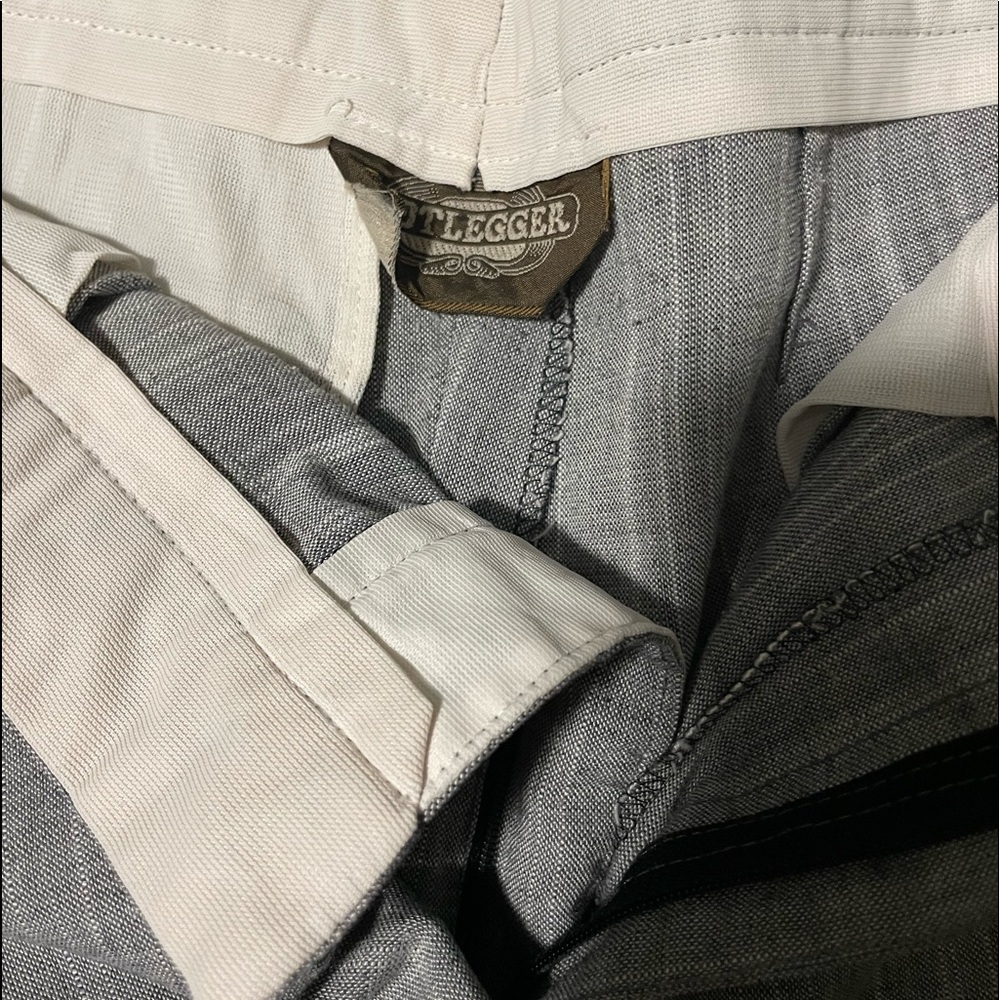 Bootlegger pleated dress pants